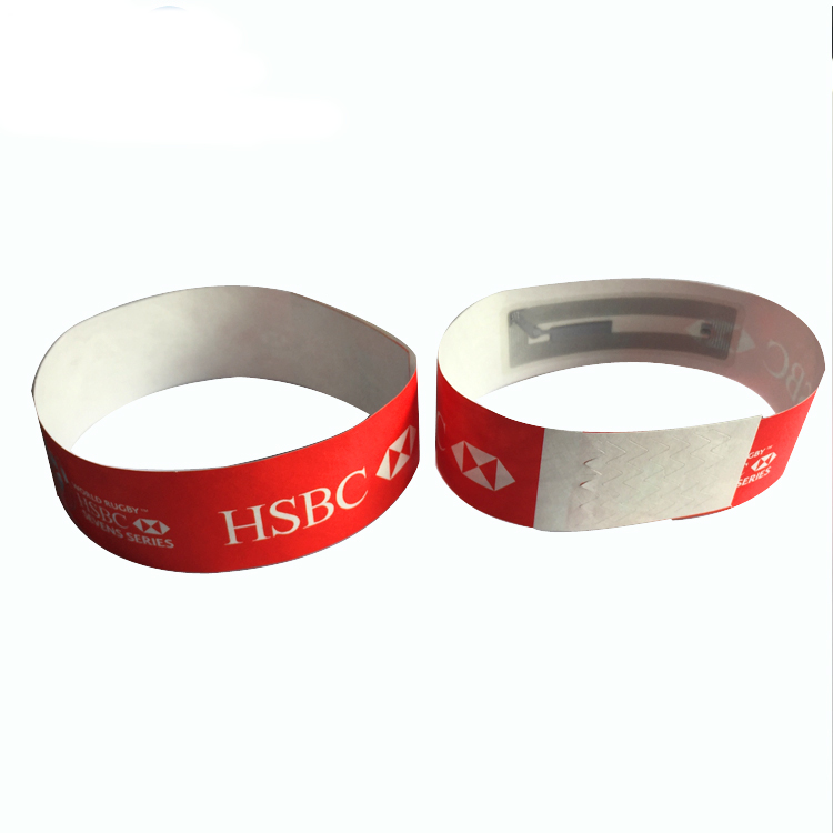 RFID Tyvek Wristbands 2