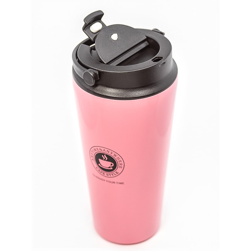 17 Oz. Custom Printed Travel Coffee Tumblers With Handle 4