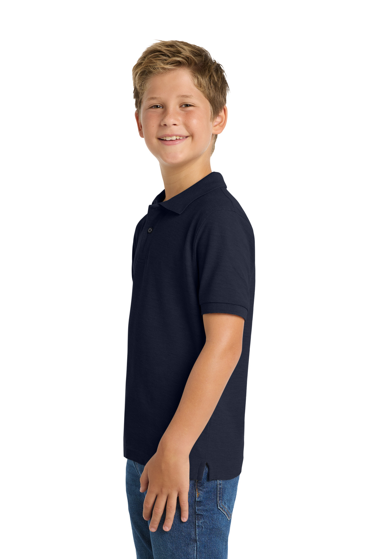 Port Authority Youth Silk Touch Polo. Y500 106