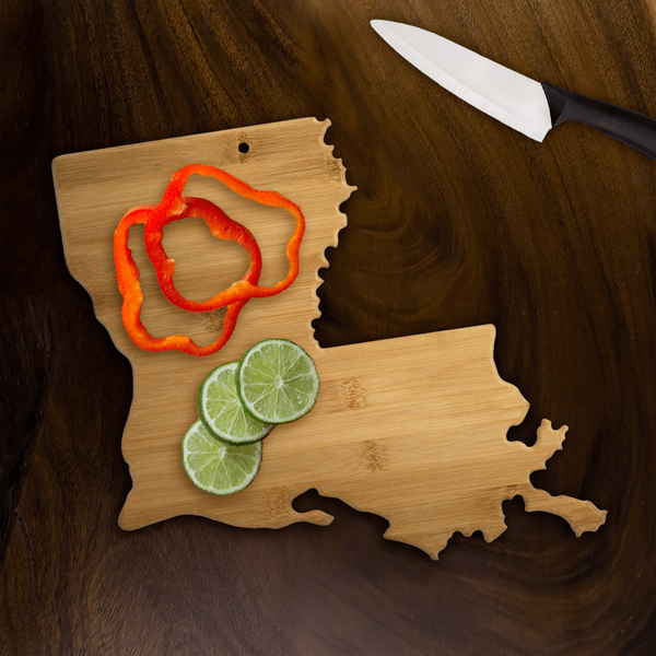 U.S. State Shaped Bamboo Cutting and Serving Boards 278