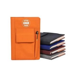 A5 Premium Notebook with Pockets 3