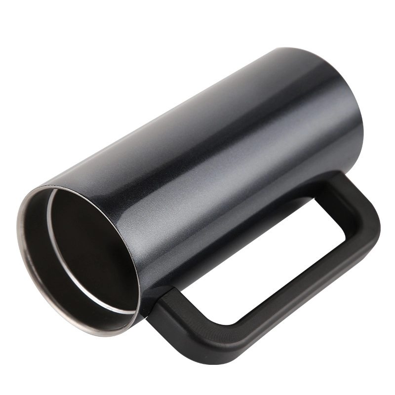 Custom 12 oz Stainless Steel Coffee Tumbler With Handle 10