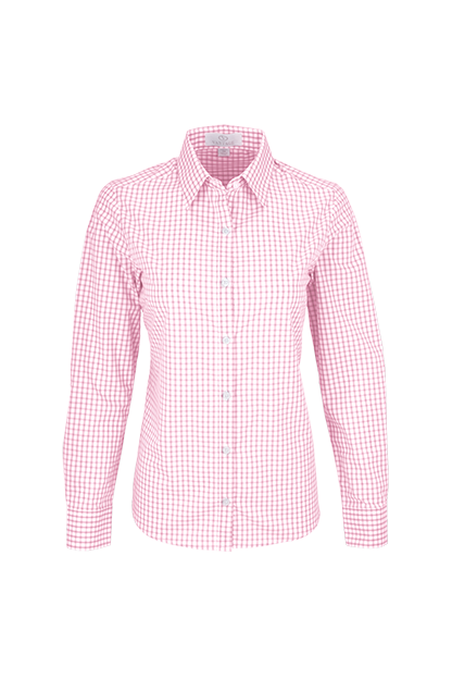 Women’s Easy-Care Gingham Check Shirt 61