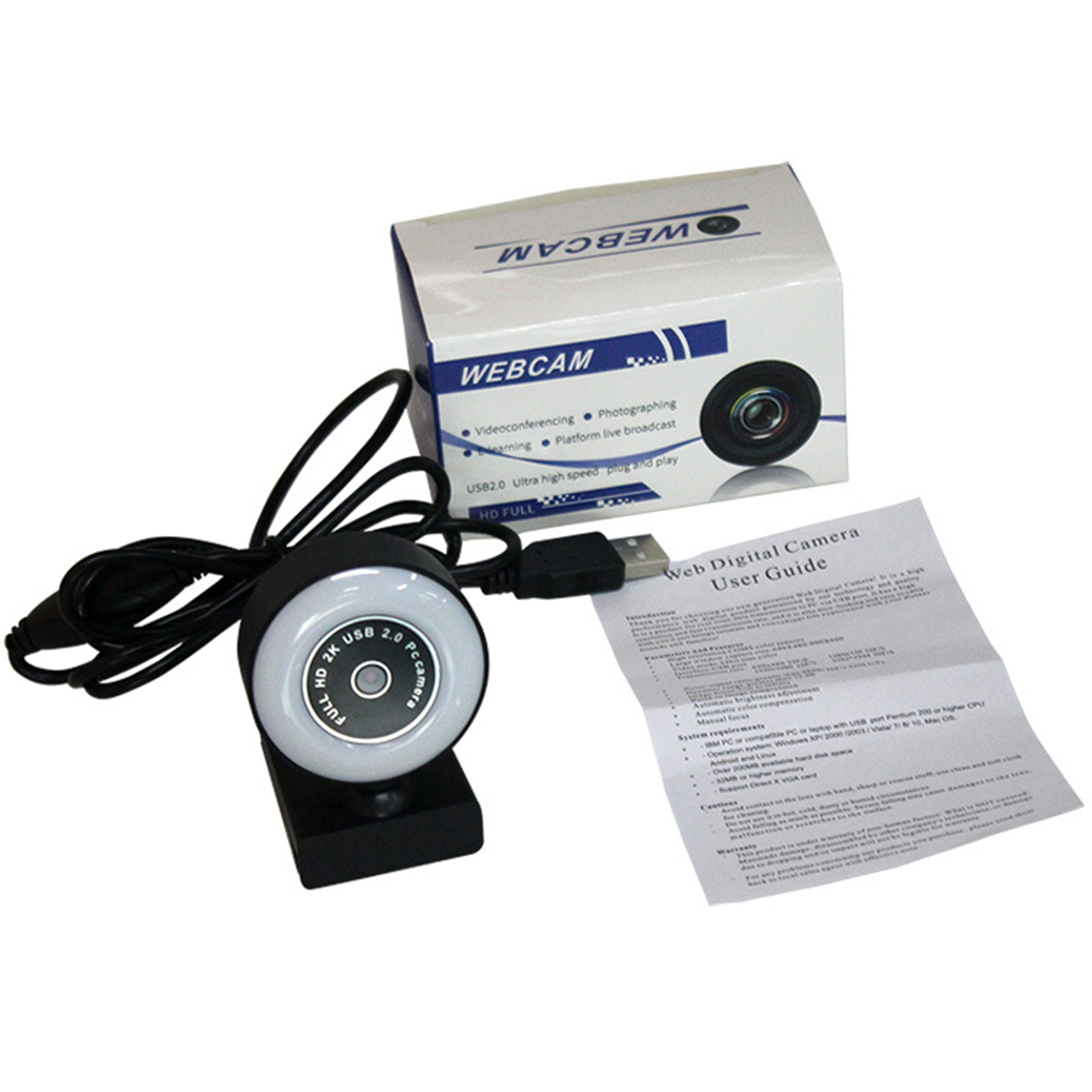 Streaming LED USB Webcam 4