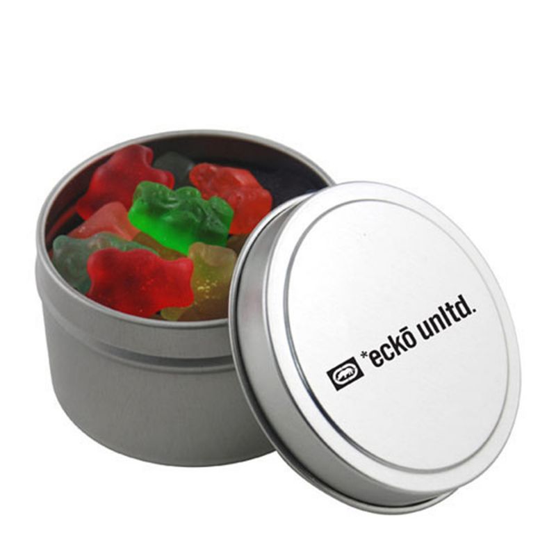 Round Tin with Gummy Bears 1