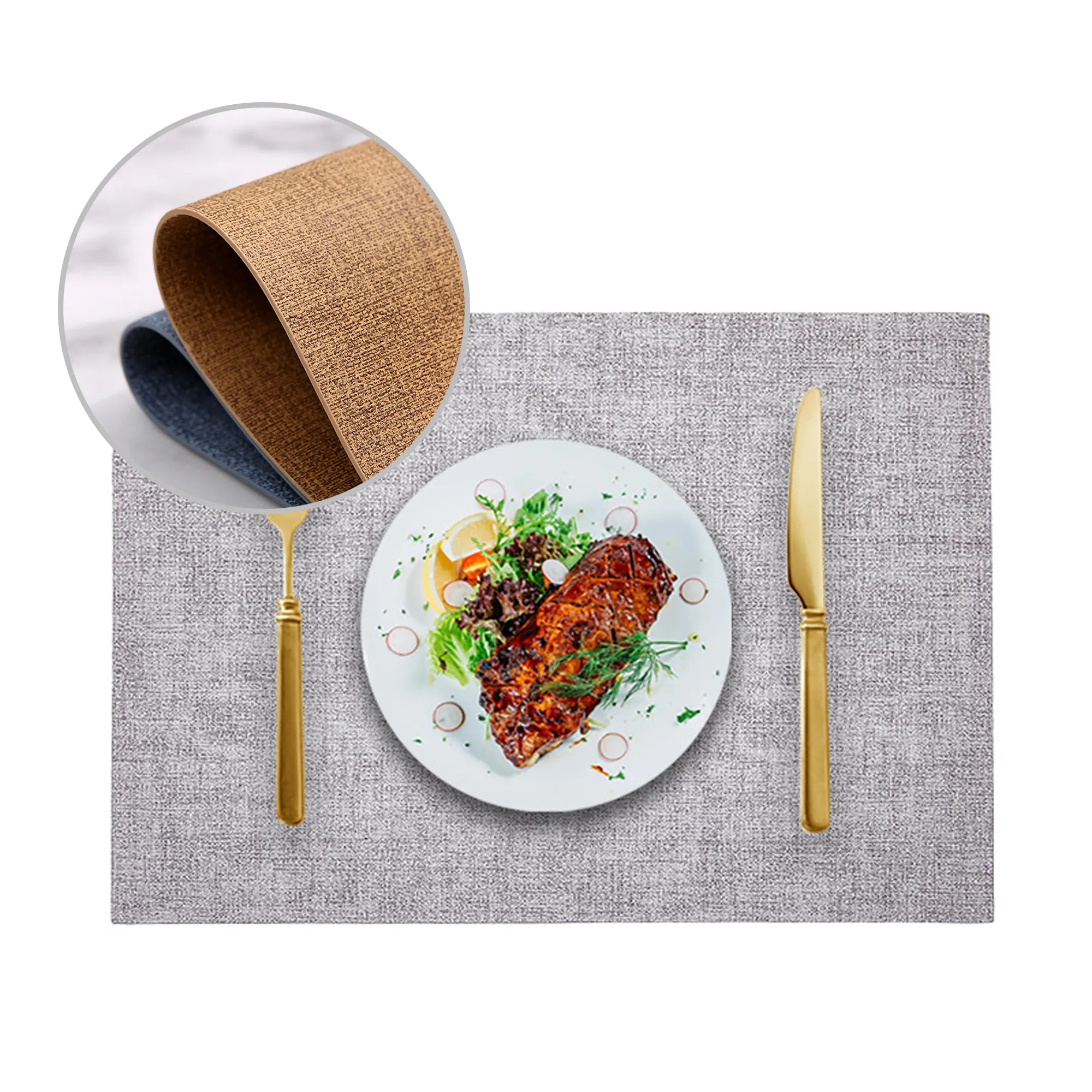 Faux Leather Placemats 4