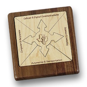 Wood Jigsaw Puzzle - 5 piece square 2