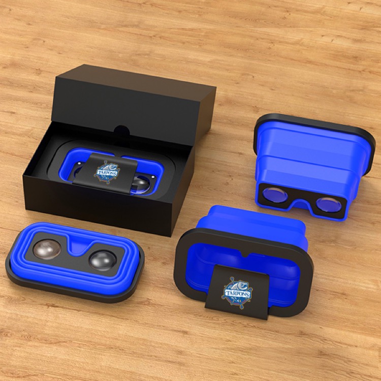 Retractable Virtual Reality Glasses w/Gift Box 5