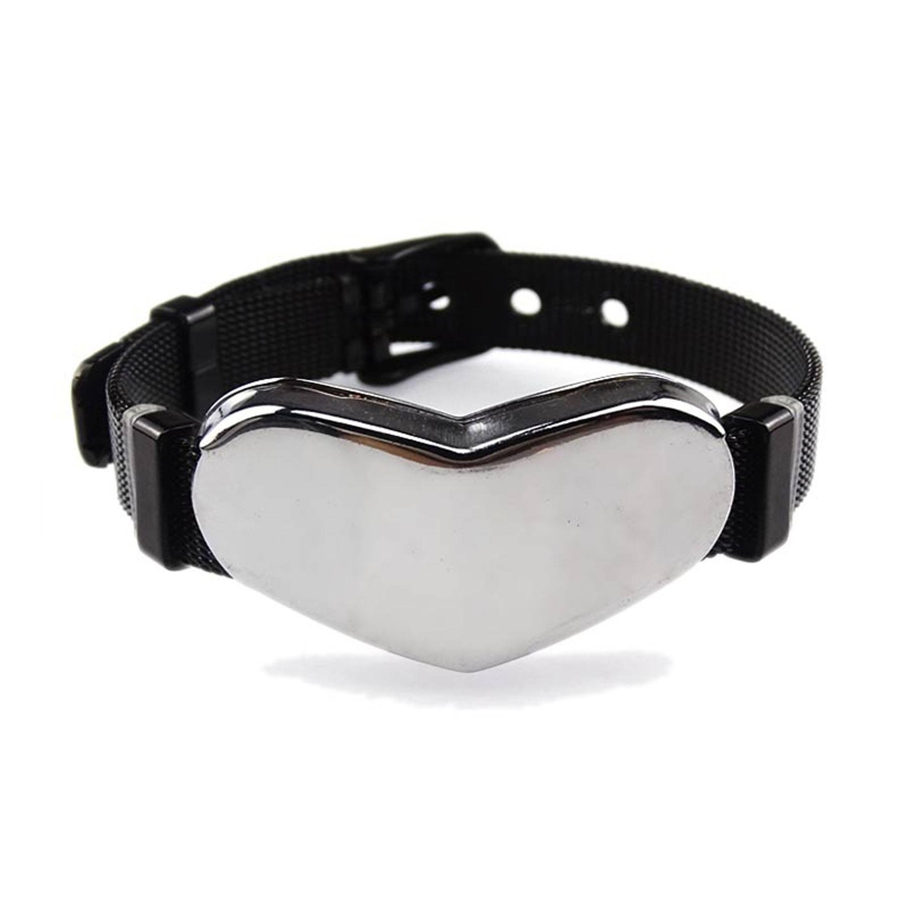 Heart-Shaped Watch Chain Stainless Steel Bracelet 4