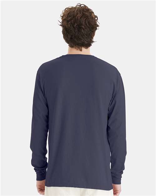 Unisex Garment-Dyed Long Sleeve T-Shirt - GDH200 56
