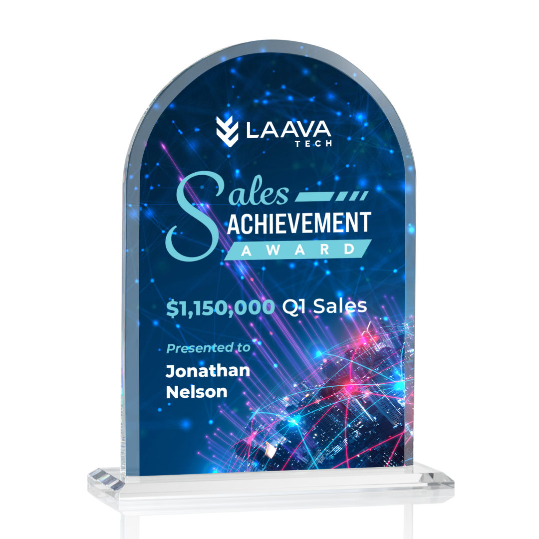 Bridgeport VividPrint™ Award - Clear 3
