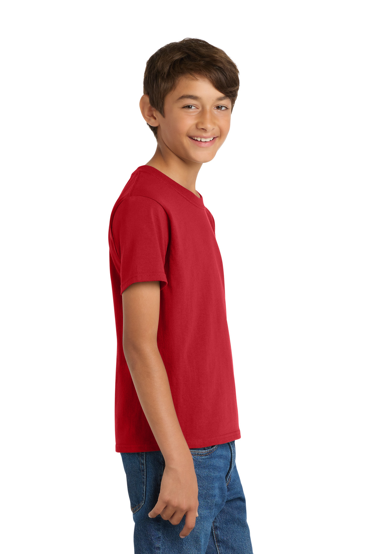 Port & Co Youth Core Cotton Tee. PC54Y 402
