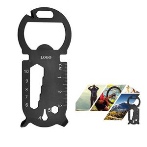 Multi-Function Creative Bottle Opener Keychain 7