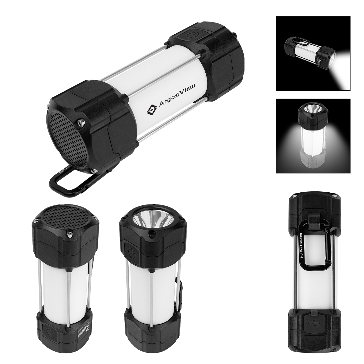 Canyon COB Lantern with Speaker 5