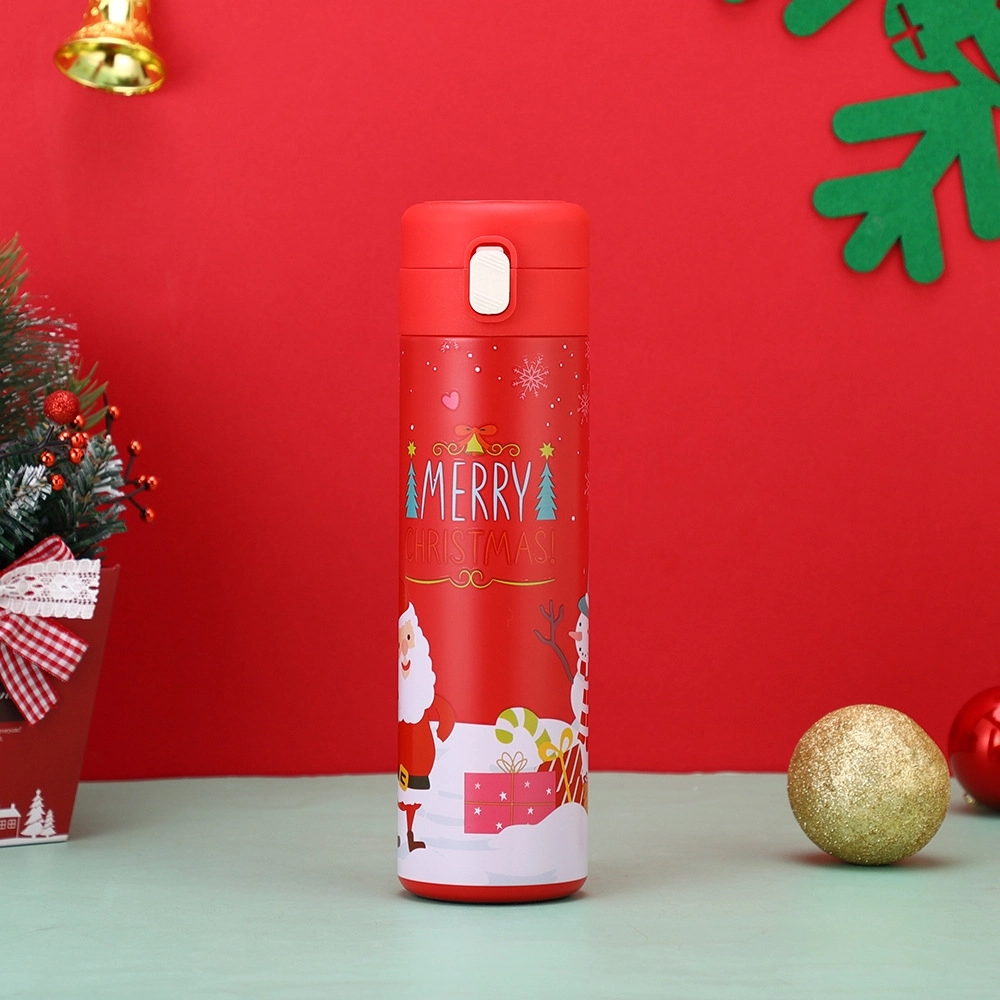 Christmas Stainless Steel Vacuum Insulated Water Bottle, custom water bottle with logo imprint 4