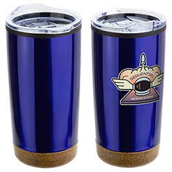 York 20 oz Stainless Steel/Polypropylene Tumbler with Cork Base 29