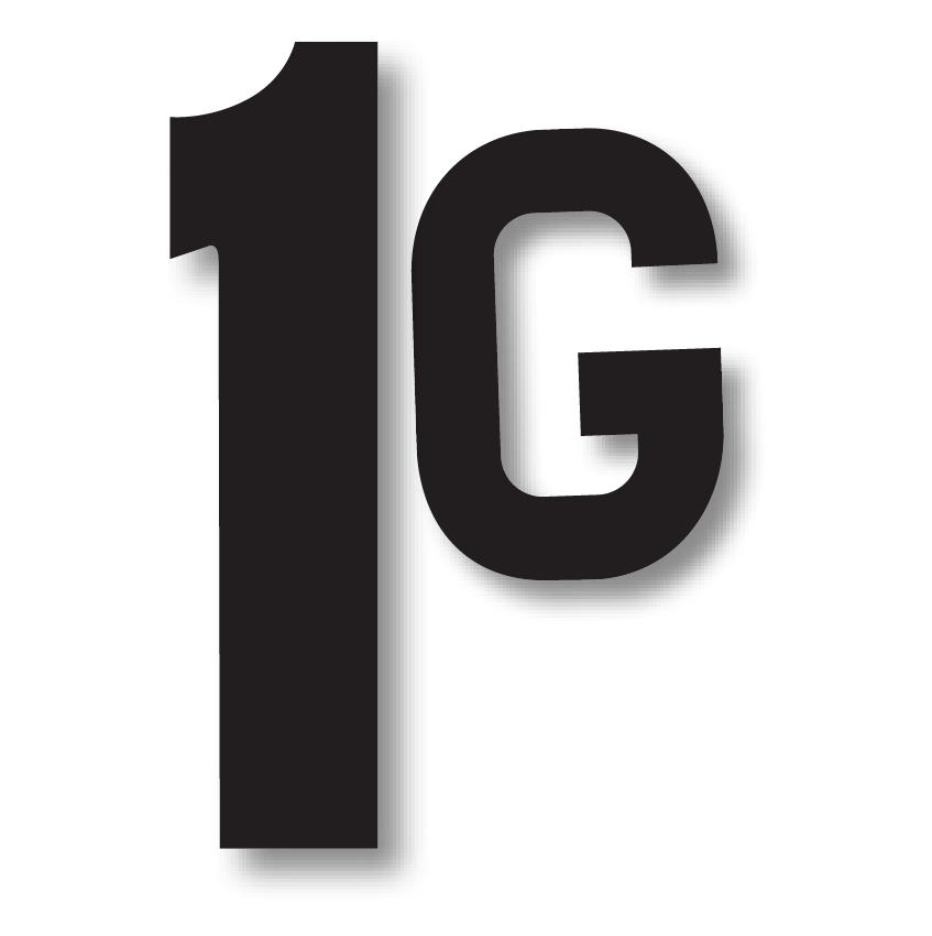 6" Individual Black Letter or Number Sticker 1