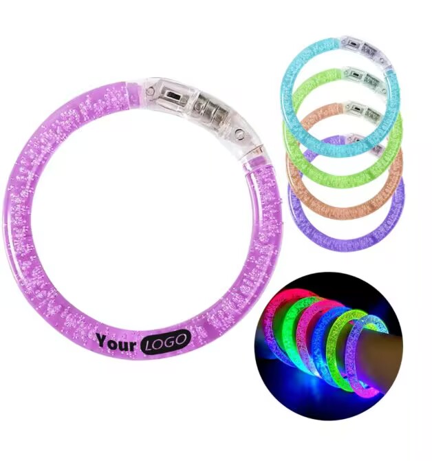 Acrylic luminous wristband 5