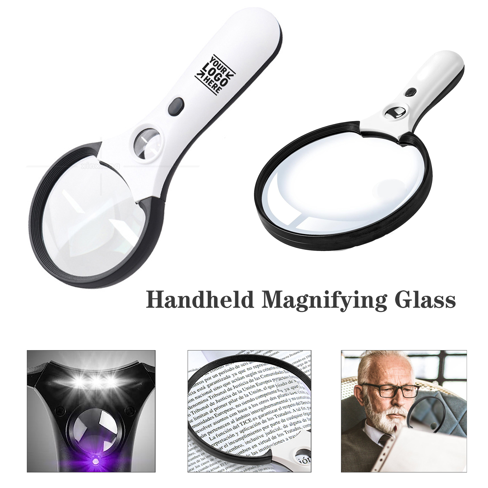 Large Magnifying Glass with Light 2