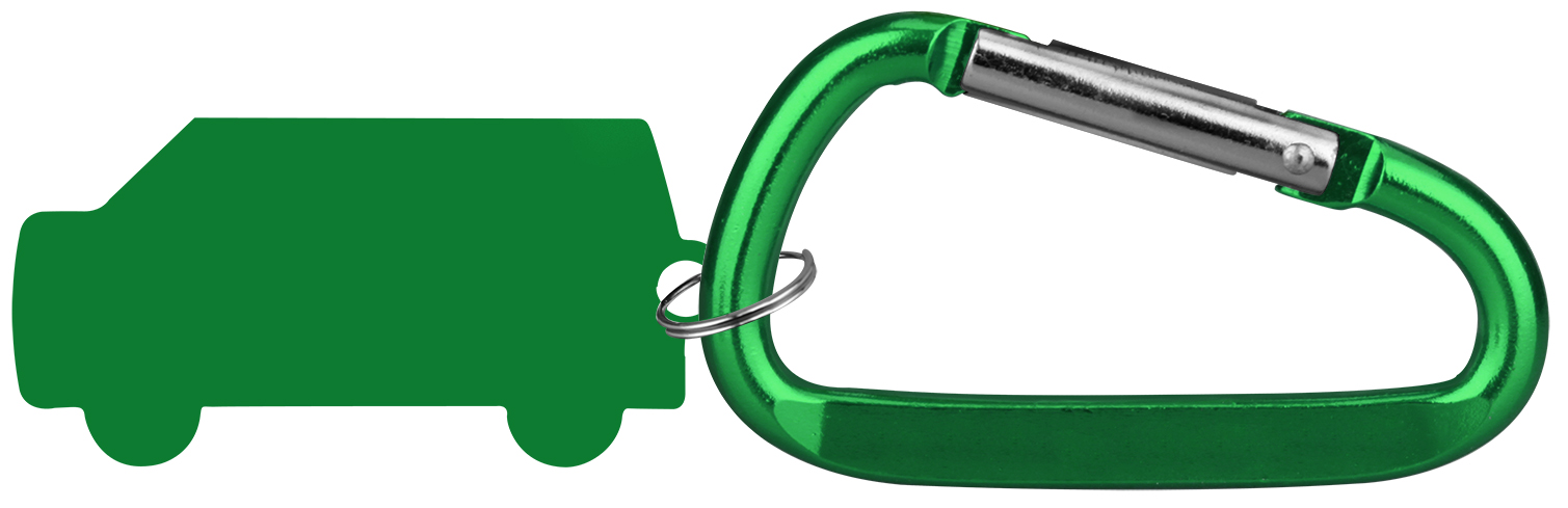 Aluminum Key Holder & Dog Tag with Carabiner 3
