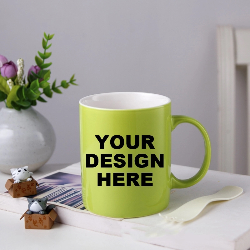 12 oz Promotional Custom Ceramic Coffee Cup 8