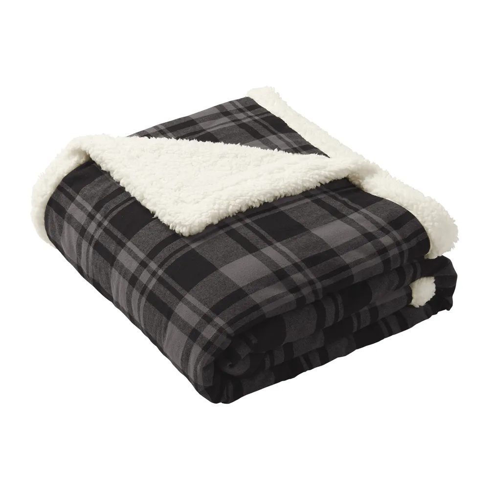 Port Authority Flannel Sherpa Blanket 4