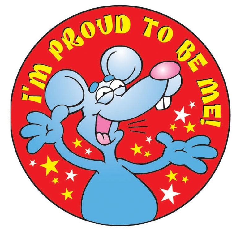 STICKERS - I'm Proud To Be Me! Sticker Roll 2