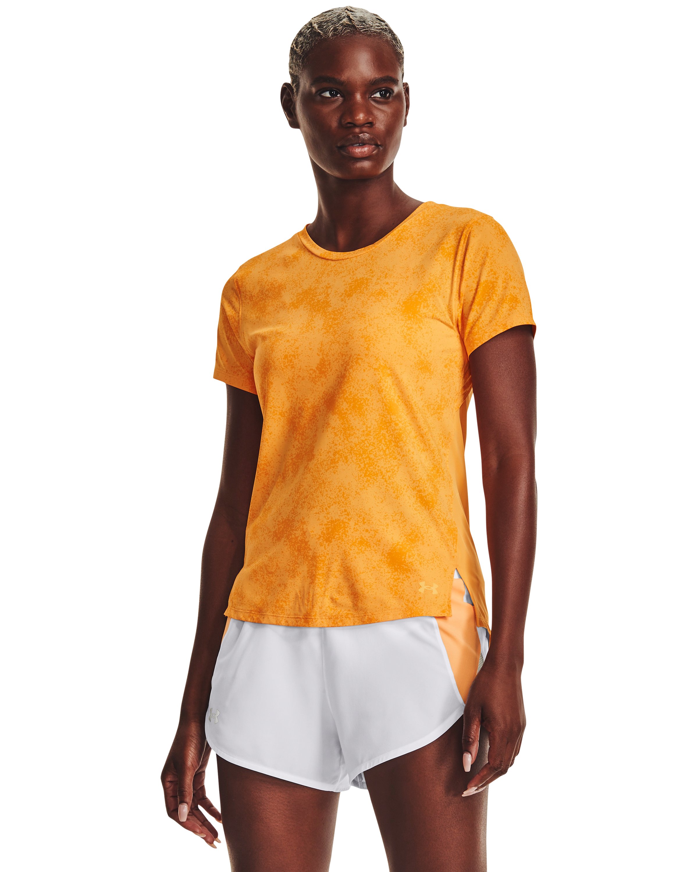 Women's UA Iso-Chill Run Short Sleeve  3