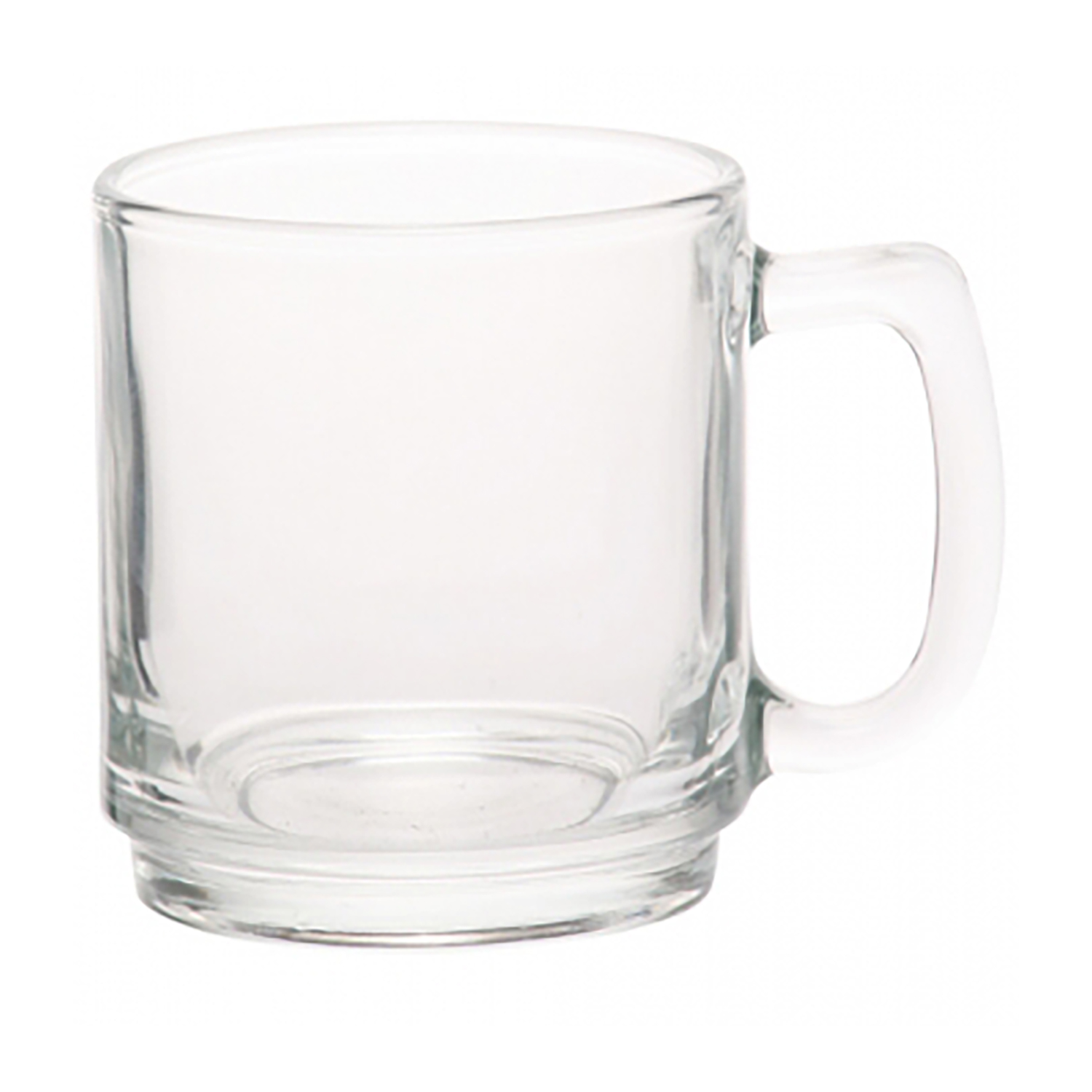 9 oz. Glass Coffee Mugs 2