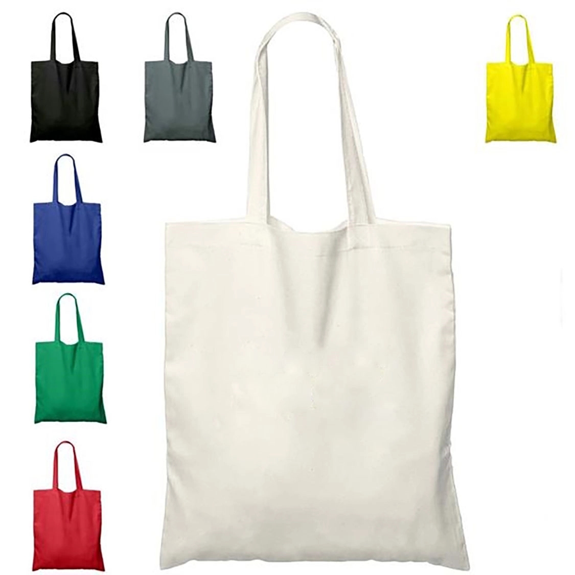 Canvas Shopping Bag, custom tote bag with logo imprint 7