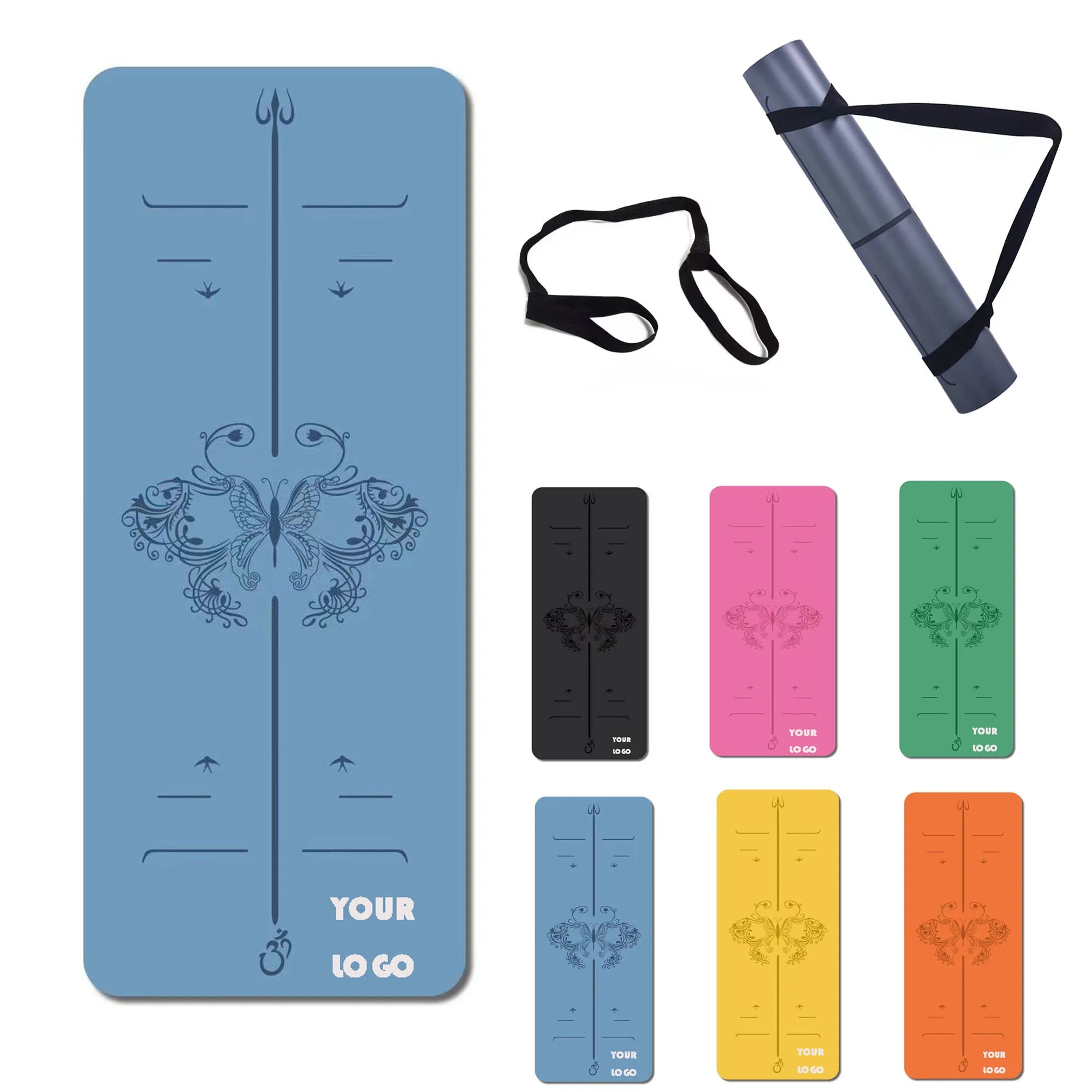 Fitness Yoga Mat Double-Sided Non-Slip