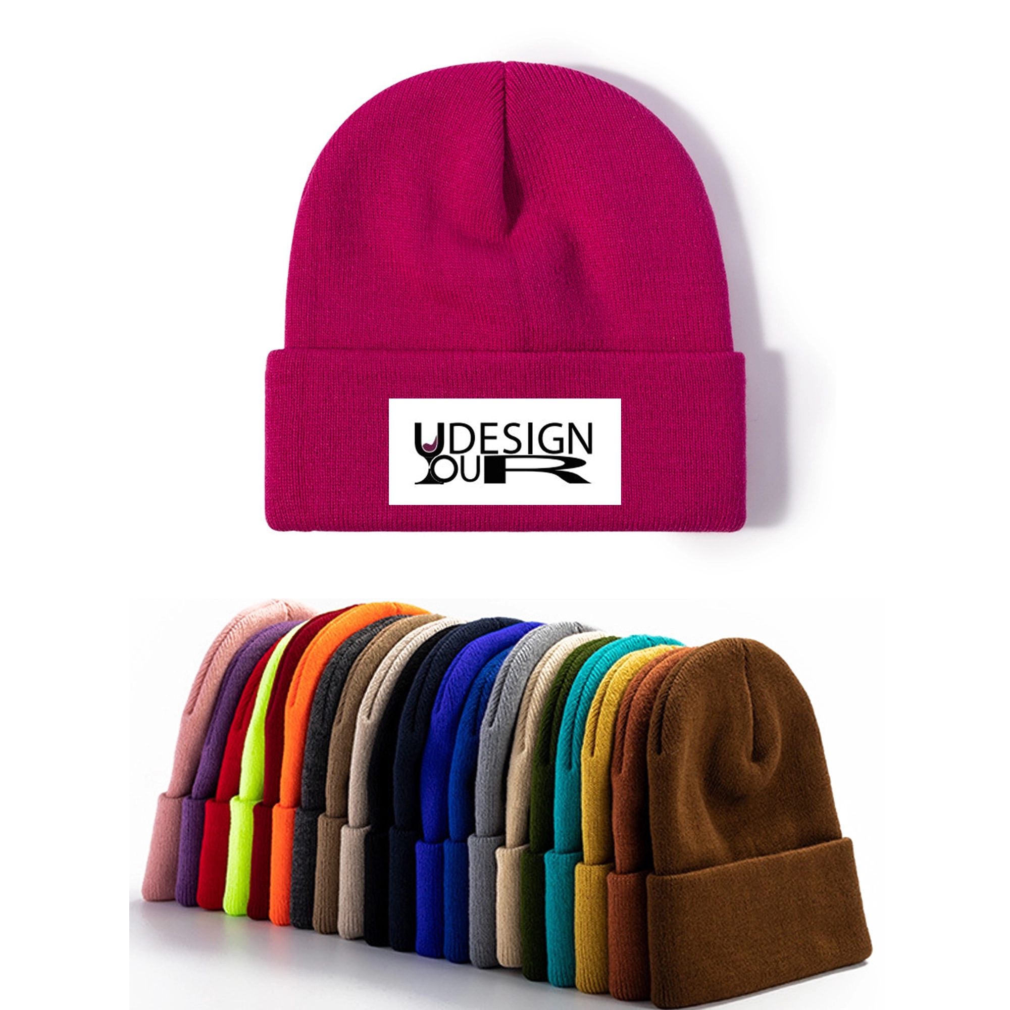 Knit Beanie With Cuff 5