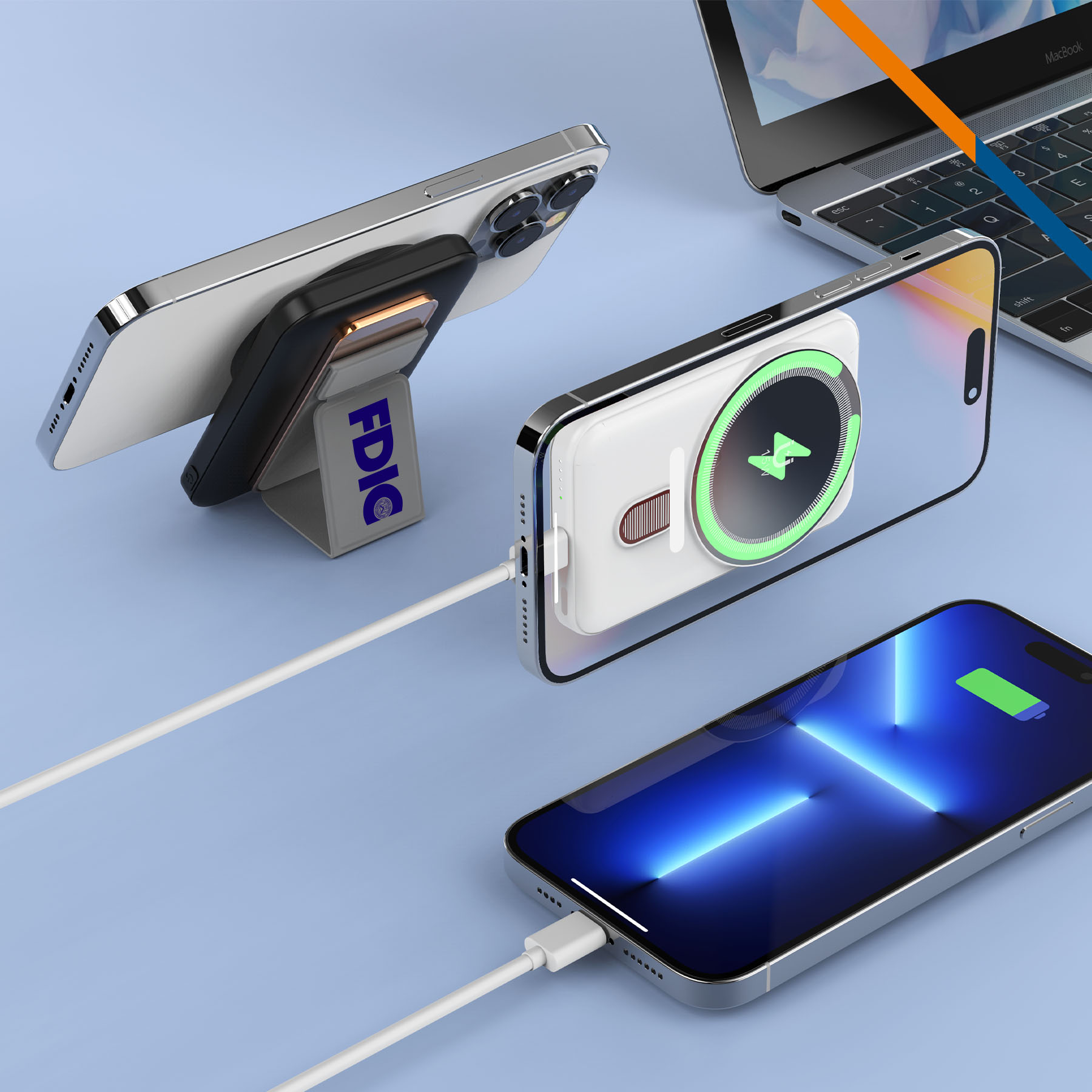 Jorla 2in1 Wireless Power Bank - 5000mAh 5