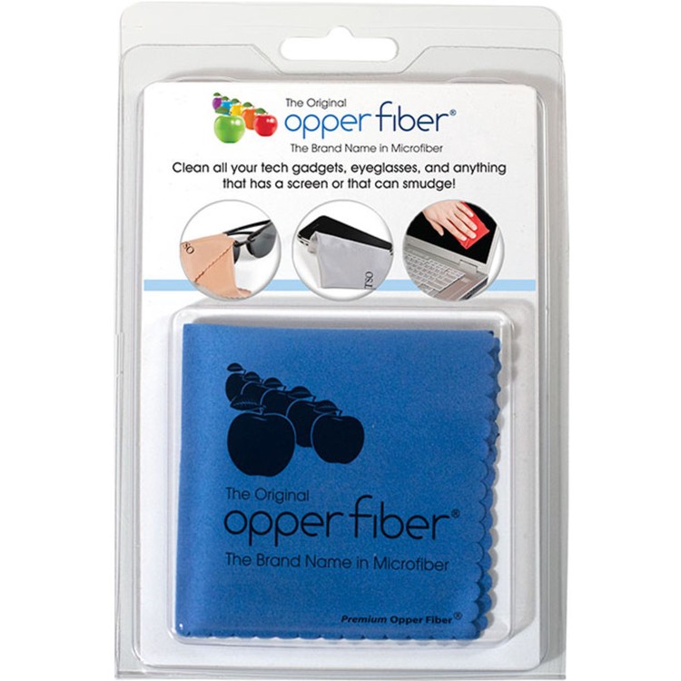 Premium Opper Fiber® Cloth In Clamshell Retail Packaging - 1 Color