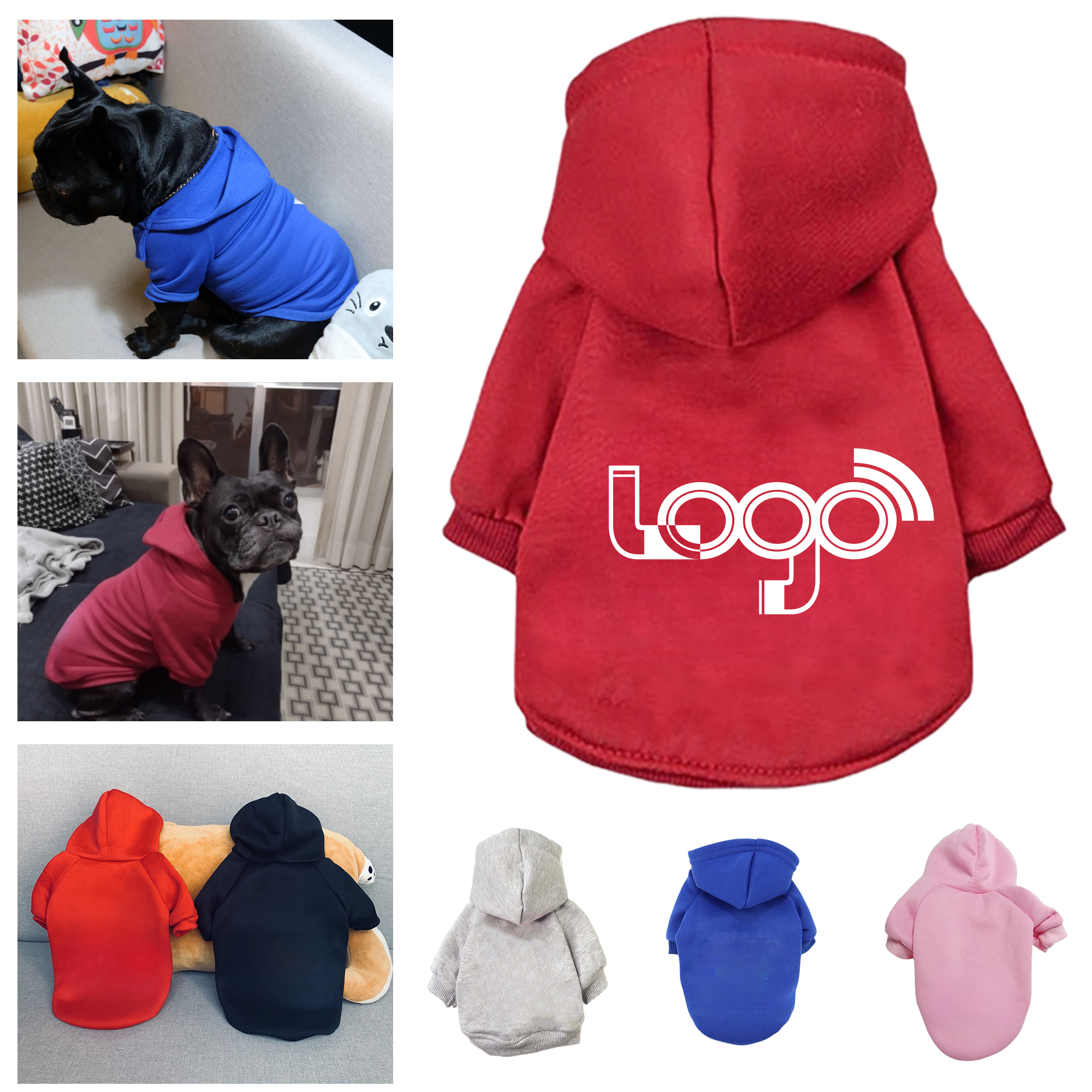 Stylish Warm Pet Hoodie for Cold Seasons 5