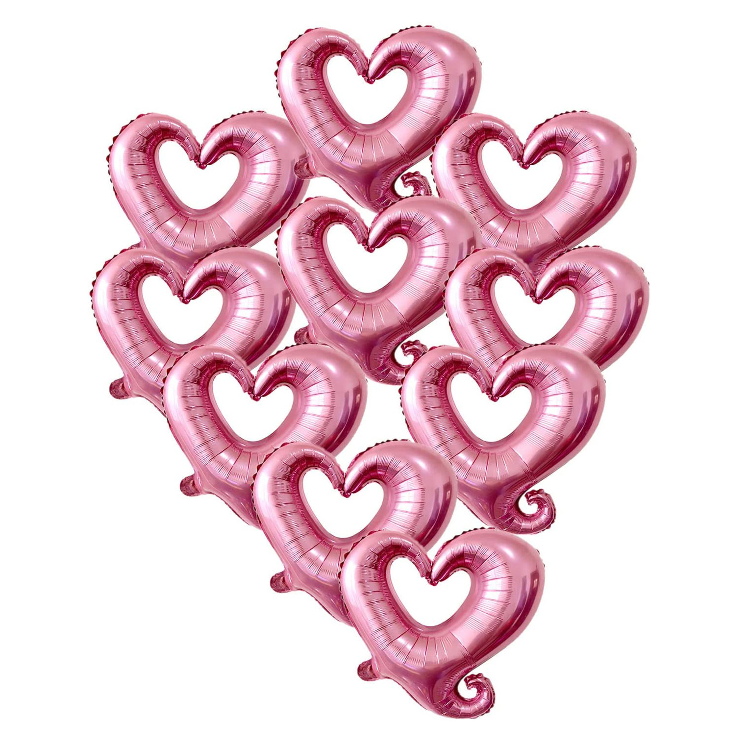 Custom 18 inches Heart Shape Foil Balloons 6