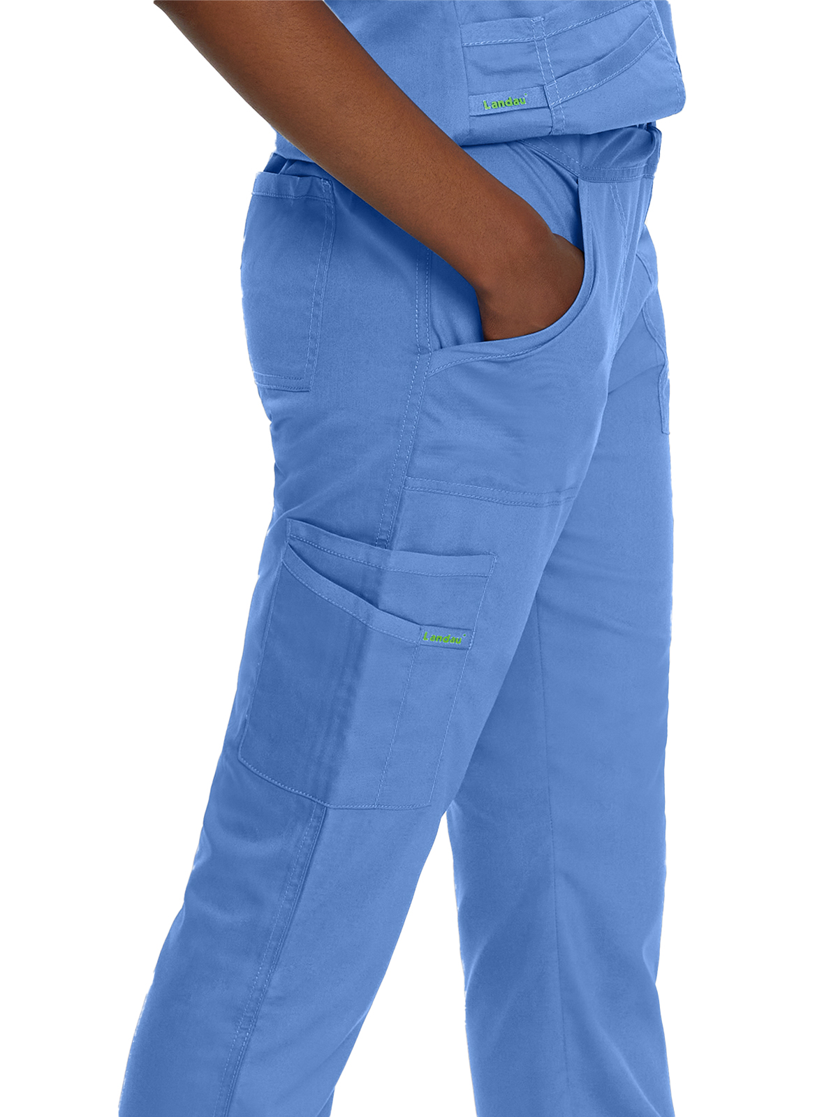 Landau - ProFlex - Women's Five-Pocket Straight Leg Cargo Pant 5