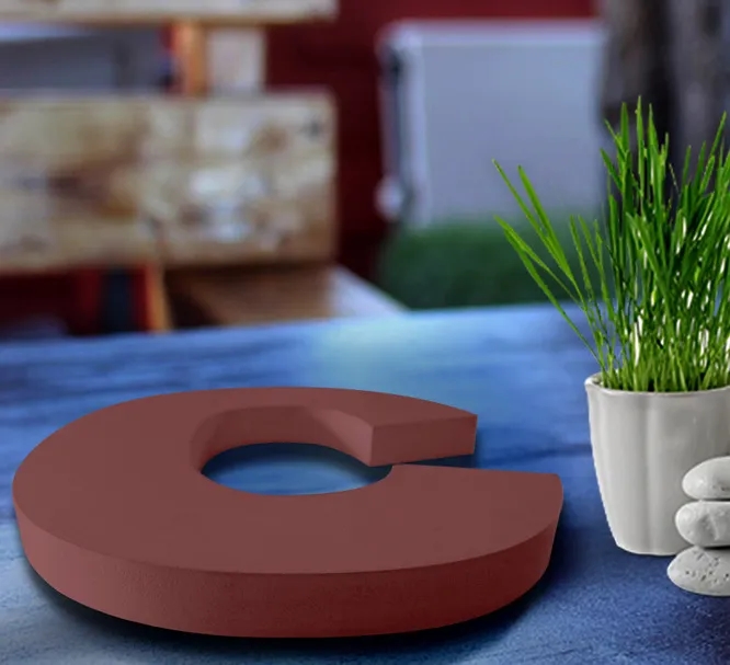 Painted MDF Letters and Numbers 2