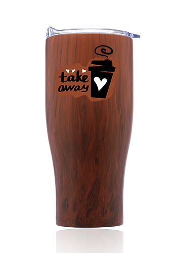27 oz Stainless Steel Insulated Tumblers with Clear Lids 20