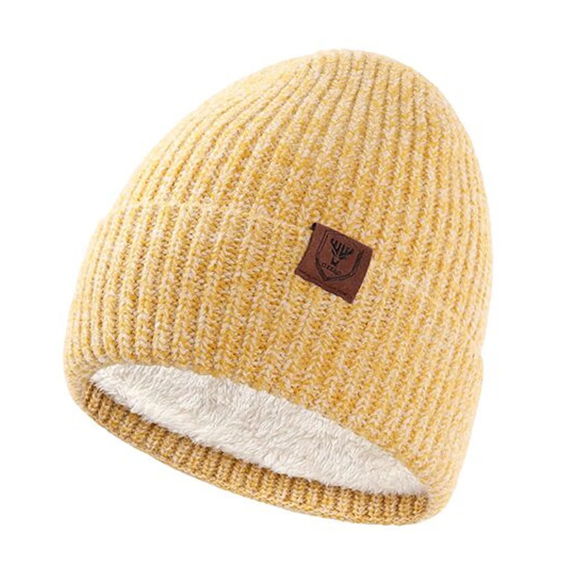 Winter Thick Knit Beanie Hats 2