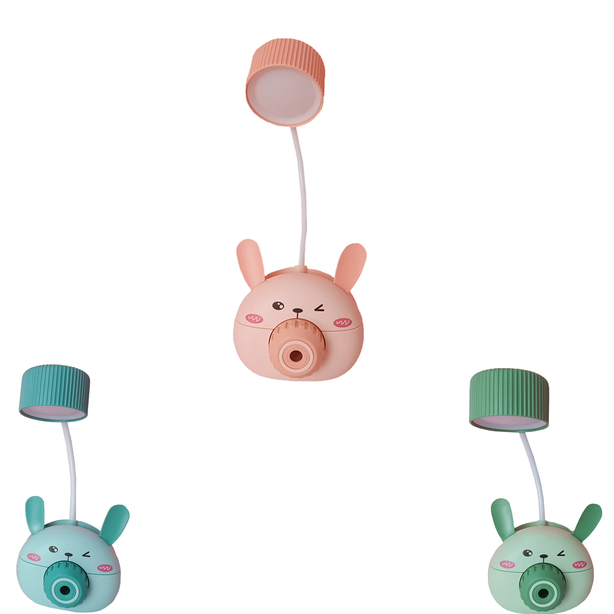 Sharpener Pen Holder With USB RechargeableTable Lamp 1