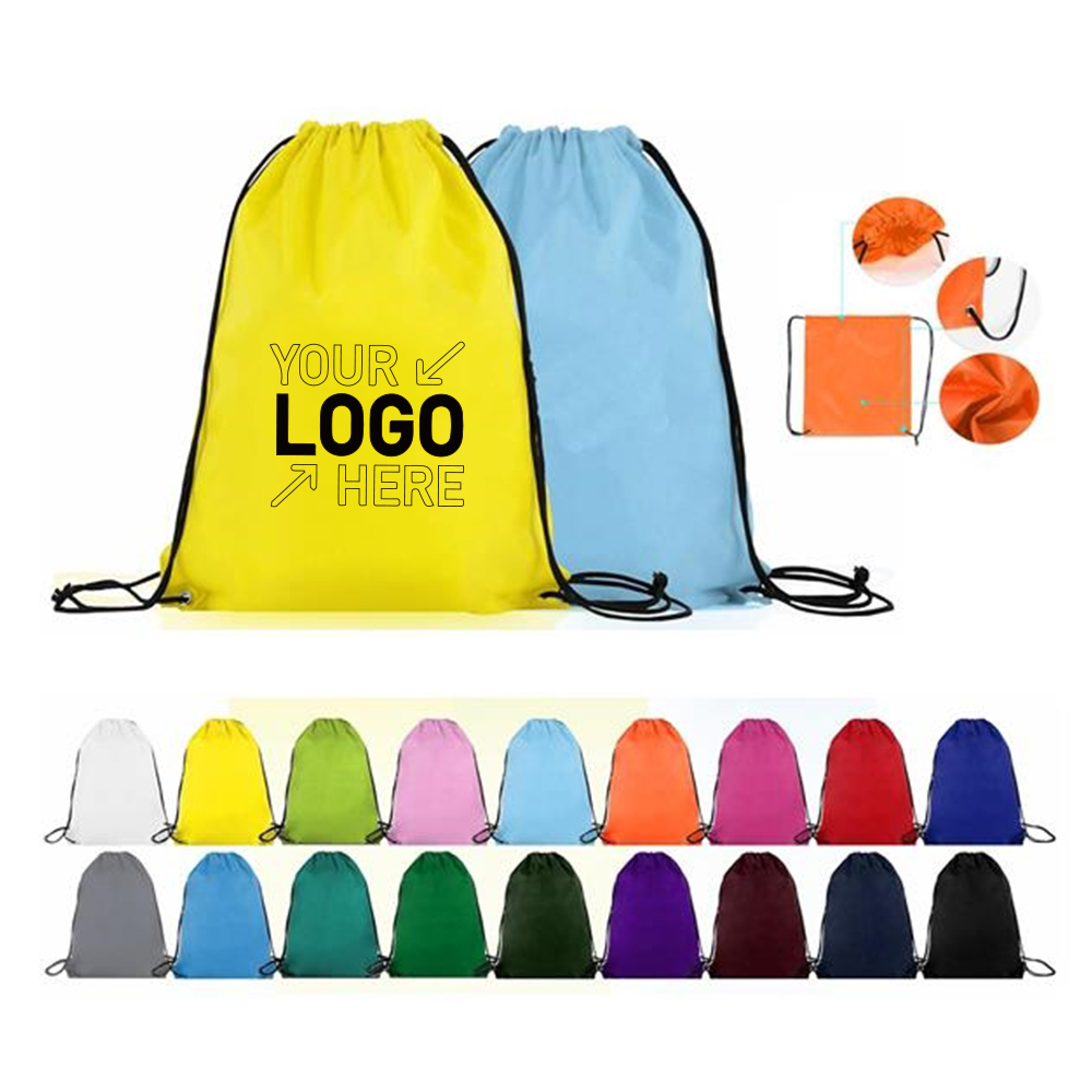 Multi-color Budget Drawstring Backpack