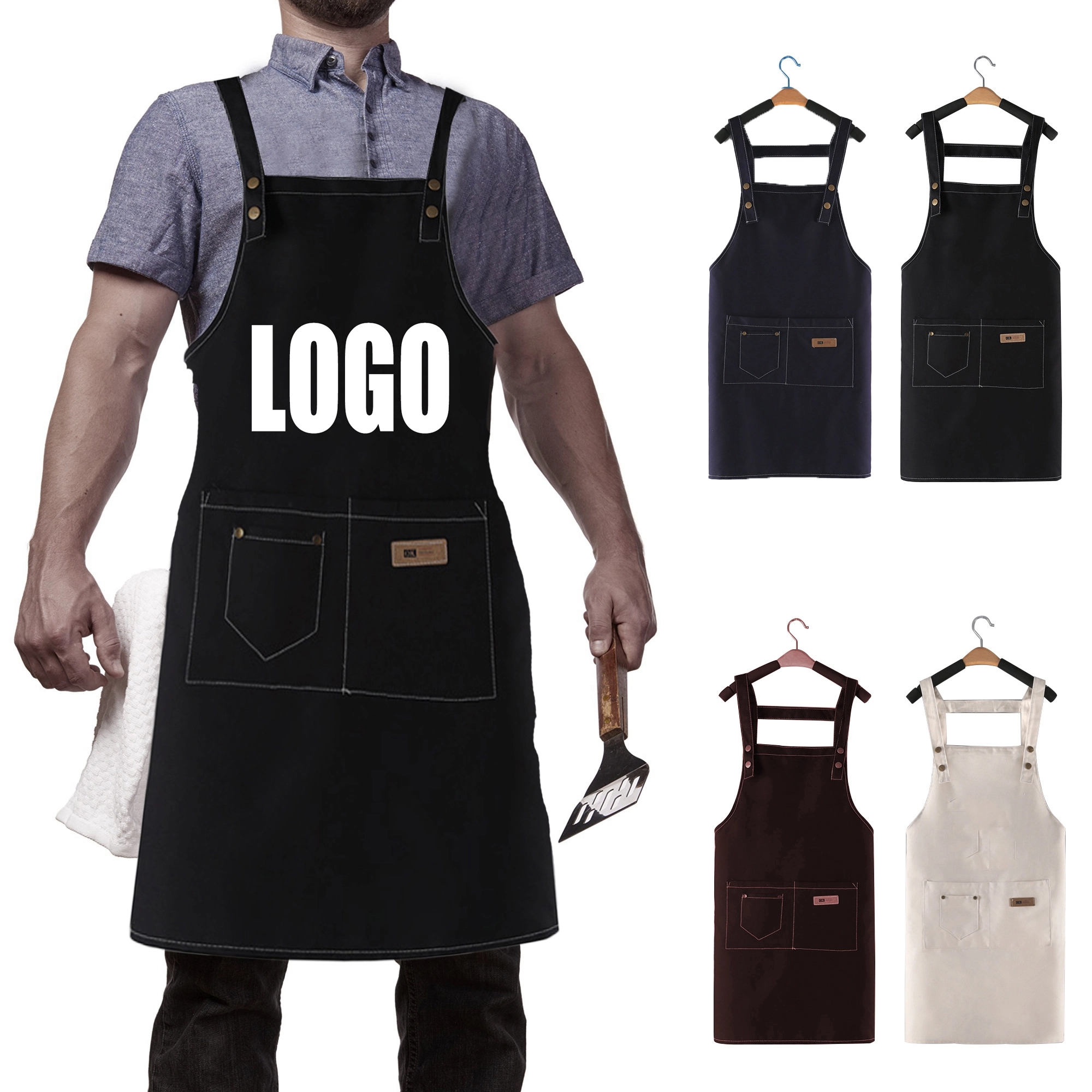 Cotton Kitchen Chef's Apron 2
