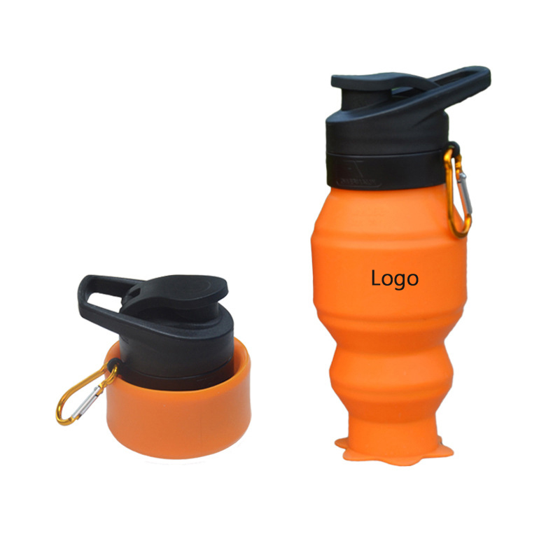 530ml Collapsible Silicone Water Bottle 2