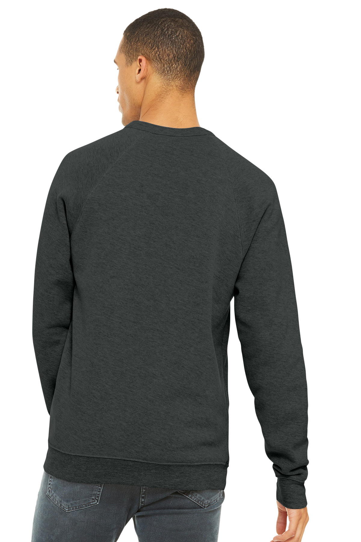 BELLA+CANVAS Unisex Sponge Fleece Raglan Sweatshirt. BC3901 99