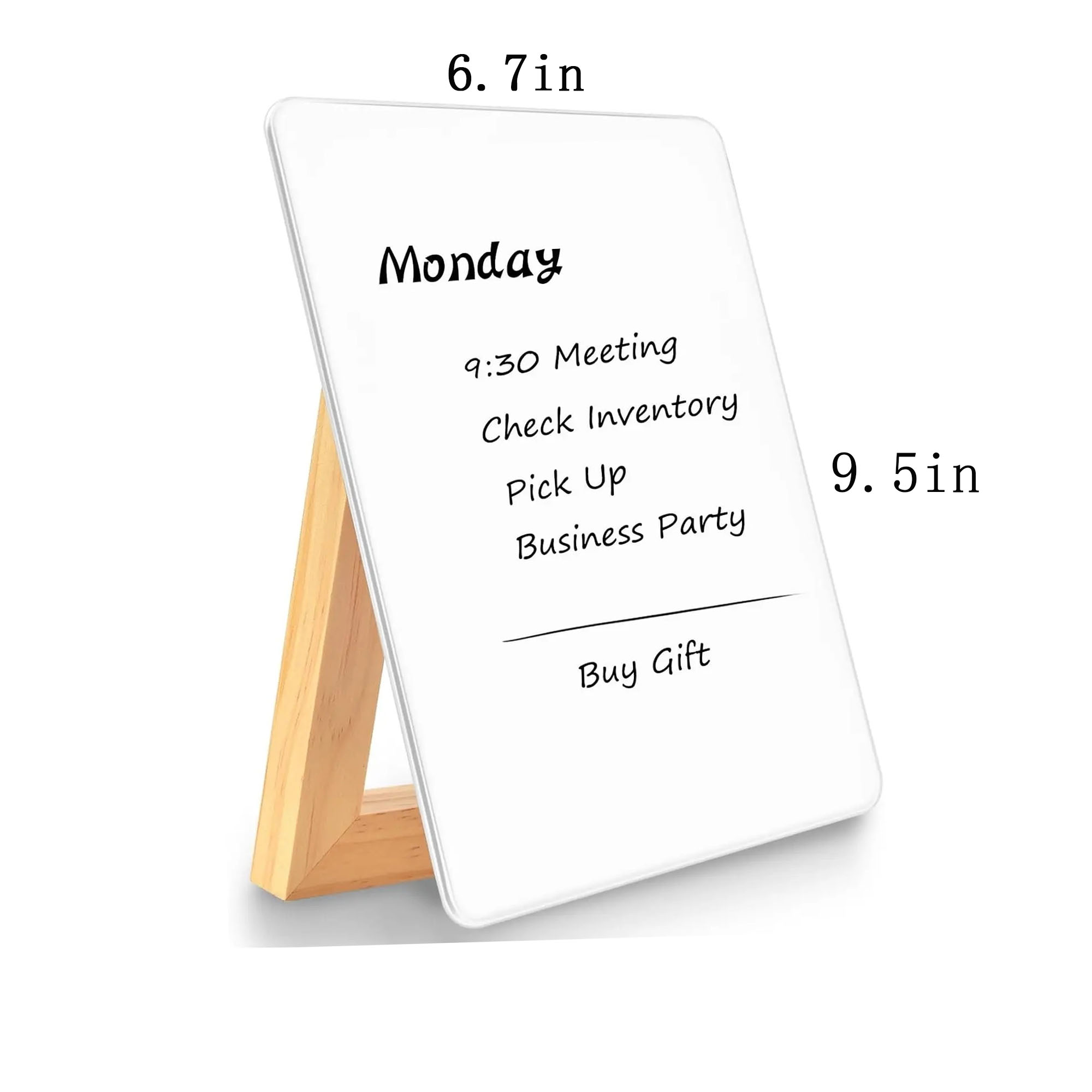 Desktop Glass Whiteboard 2