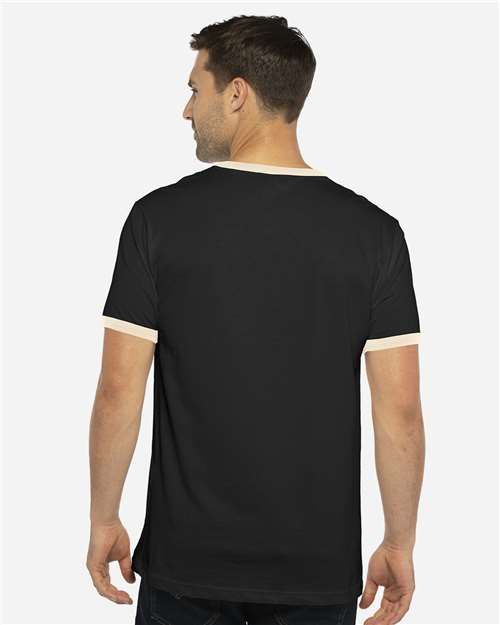 Unisex Cotton Ringer T-Shirt - 3604 37