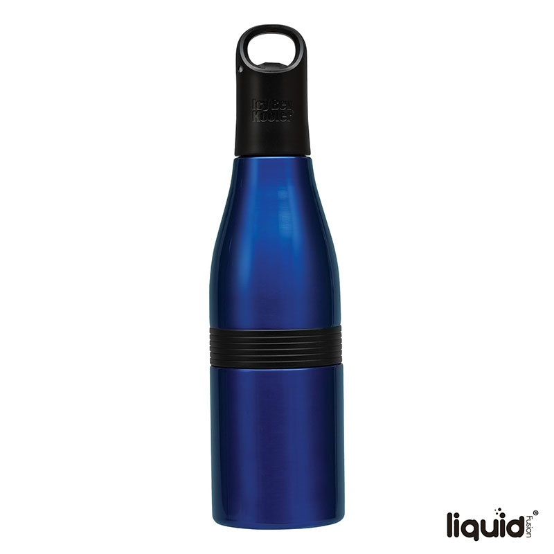 Liquid Fusion® Icy Bev Kooler® 22 oz. 3-In-1 Double Wall Stainless Steel Bottle 35