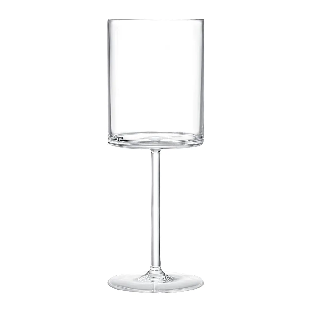 14oz. Acrylic Square Wine Glass 2