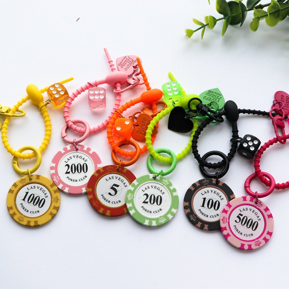 Chip Key Chain Pendant 2